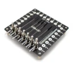 JOYWES YZ007 PCB probe fixture untuk eMMC NAND ISP data recovery dan repair, board hitam dengan pin logam