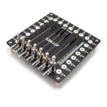 JOYWES YZ007 PCB probe fixture untuk eMMC NAND ISP data recovery dan repair, board hitam dengan pin logam