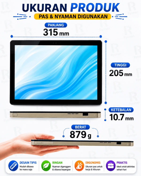 Laptop Tablet NEC VersaPro VS VKT12s3 Core i5 Ram 8GB 128GB Touchscreen FHD 1 Laptop Tablet NEC VersaPro VS VKT12s3 Core i5 Ram 8GB 128GB Touchscreen FHD Comzone.id