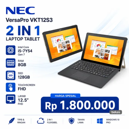 Laptop Tablet NEC VersaPro VS Core i5 Ram 8GB 128GB