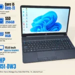 Laptop HP 15t-DW3 Core i5-1135G7 gen 11 SSD 256GB Ram 8GB intel Iris 15.6 inch