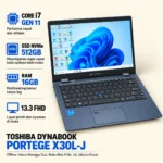 Laptop Portage X30L-J Core i7 gen 11 SSD 512GB NVME Ram 16GB FHD Laptop Tipis Ringan