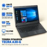 Toshiba Dynabook A30-G Core i5 gen 10 SSD NVME 256GB Ram 8GB 16GB 13.3 inch FHD Laptop Tipis Ringan