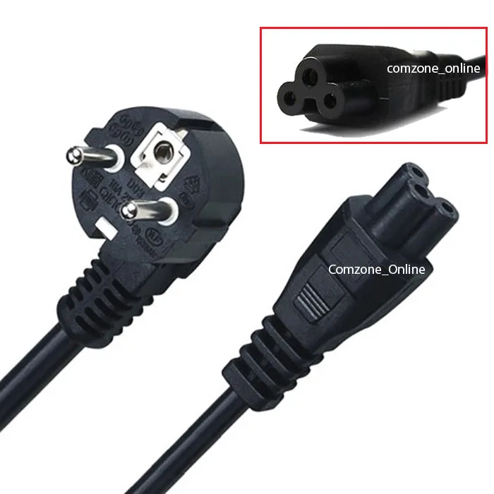 Kabel Power Adaptor Charger Colokan 3 Lubang Original ac cord (2) Kabel Power Adaptor Charger Colokan 3 Lubang Original ac cord