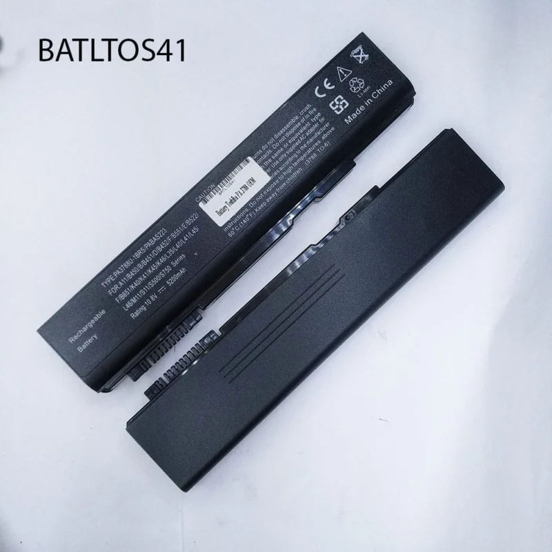 Baterai Toshiba B450 B451 B452 B551 B552 B650 B651 B550 B450/B B451/D B451/E B452/F B551/E B552/F B650/B B651 B550/B K40 K41 K45 K46 Baterai Laptop Comzone.id - Gambar Utama Produk