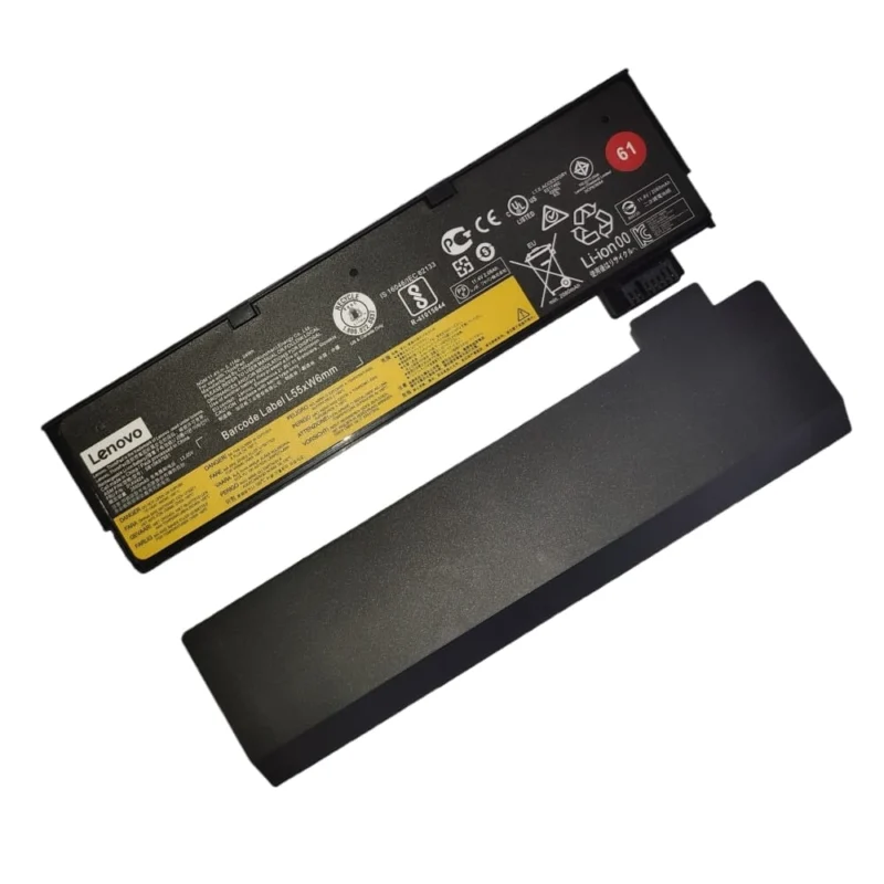 Baterai Lenovo Thinkpad T470 T480 T570 01AV424 61 Slim Baterai Laptop Comzone.id - Gambar Utama Produk