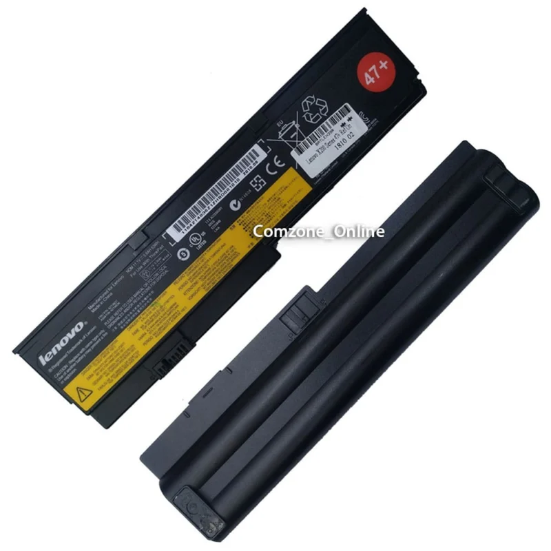 Baterai Lenovo Thinkpad X200 X200s X201 42T4534 42T4536 47+ Baterai Laptop Comzone.id - Galeri Produk 2