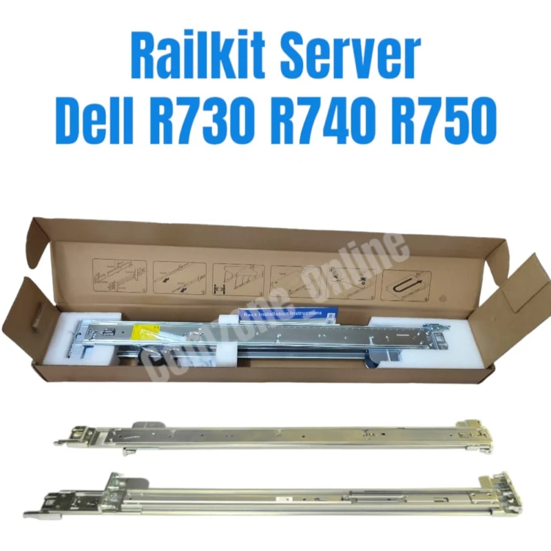 Railkit Server Dell R720 R730 R740 R750 R820 2U 0H4X6X Baru rol2 Server & Part Comzone.id - Gambar Utama Produk