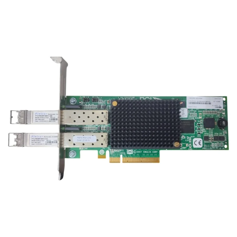 Lan Card Ethernet Server Emulex P002181-01B 00JY848 8GB FC DUAL PORT PCI-E Host Bus Adapter sfp2 Server & Part Comzone.id - Galeri Produk 2