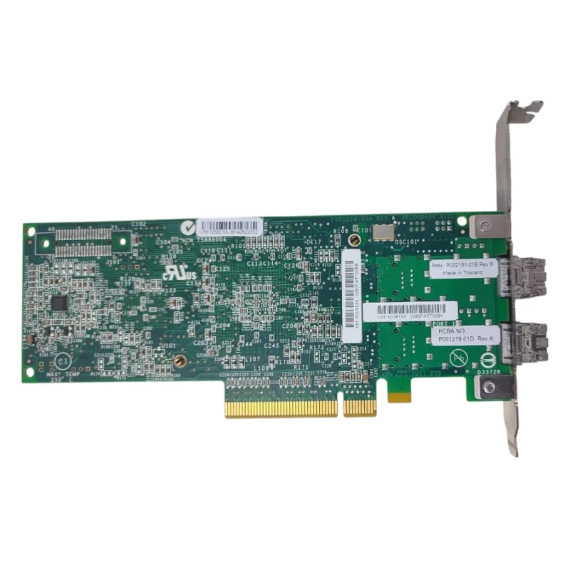 Lan Card Ethernet Server SFP Dual Port 8GB Emulex 42D0500 PCI-E FC HBA FH Bus Adapter 42D0496 sfp1 Server & Part Comzone.id - Galeri Produk 5