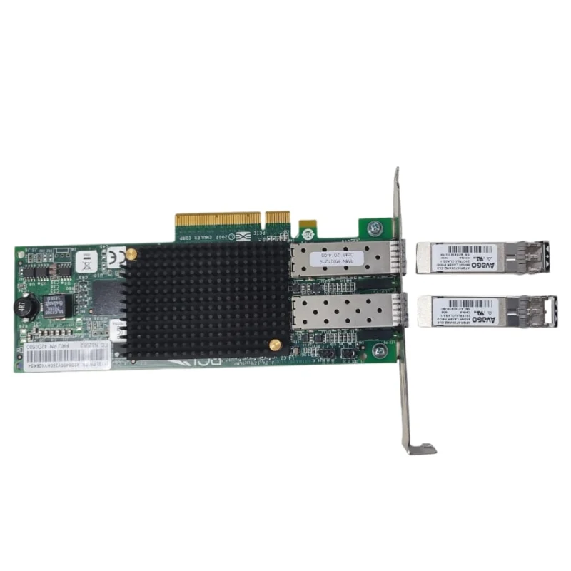 Lan Card Ethernet Server SFP Dual Port 8GB Emulex 42D0500 PCI-E FC HBA FH Bus Adapter 42D0496 sfp1 Server & Part Comzone.id - Galeri Produk 3