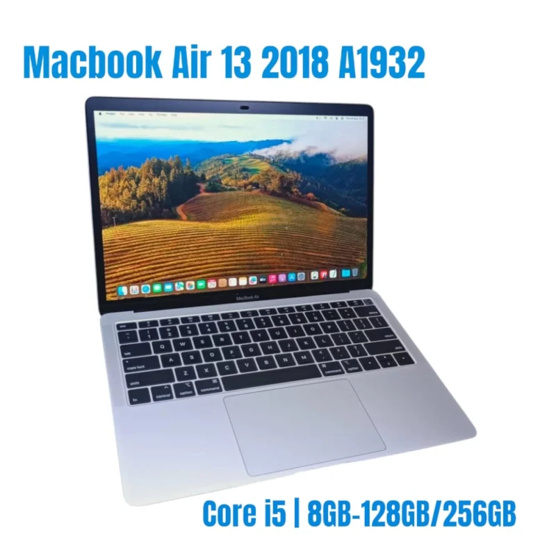 MacBook Air 13 Retina 2018 A1932 Core i5 RAM 8GB SSD 128GB 256GB Bekas Bergaransi Macbook Comzone.id - Gambar Utama Produk