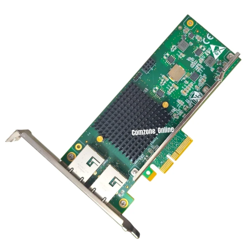 Lan Card PCI Express Server Adapter Dual Port 10Gb Intel X550-T2 PE310G2I50E-T-NU Pcie Original Bergaransi Server & Part Comzone.id - Gambar Utama Produk
