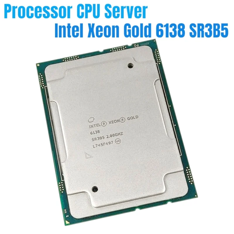 Processor CPU Server Intel Xeon Gold 6138 SR3B5 Baru Server & Part Comzone.id - Gambar Utama Produk
