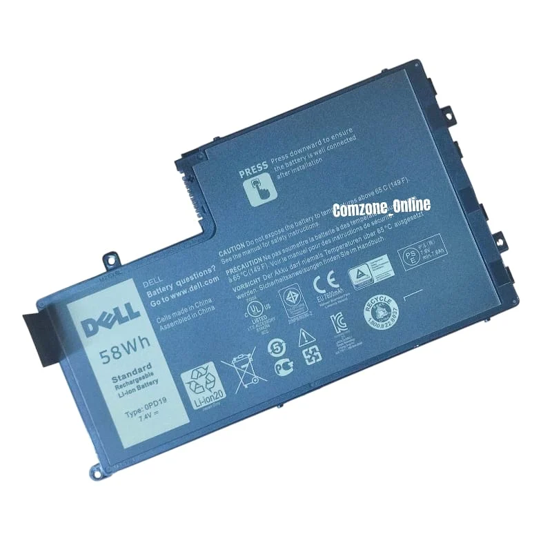 Baterai 0PD19 Dell Inspiron 14-5447 14-5457 15-5557 15-5547 15-5548 Latitude 3450 3550 Baterai Laptop Comzone.id - Gambar Utama Produk