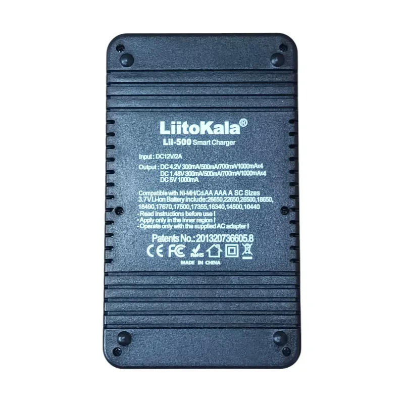 LiitoKala Lii-500 Charger Baterai Li-ion 26650 22650 18650​​​​​​ 18490 18350 17670 17500 17355 16340 14500 10440 AAA AA A SCS SC Charger Cell Baterai Comzone.id - Galeri Produk 6
