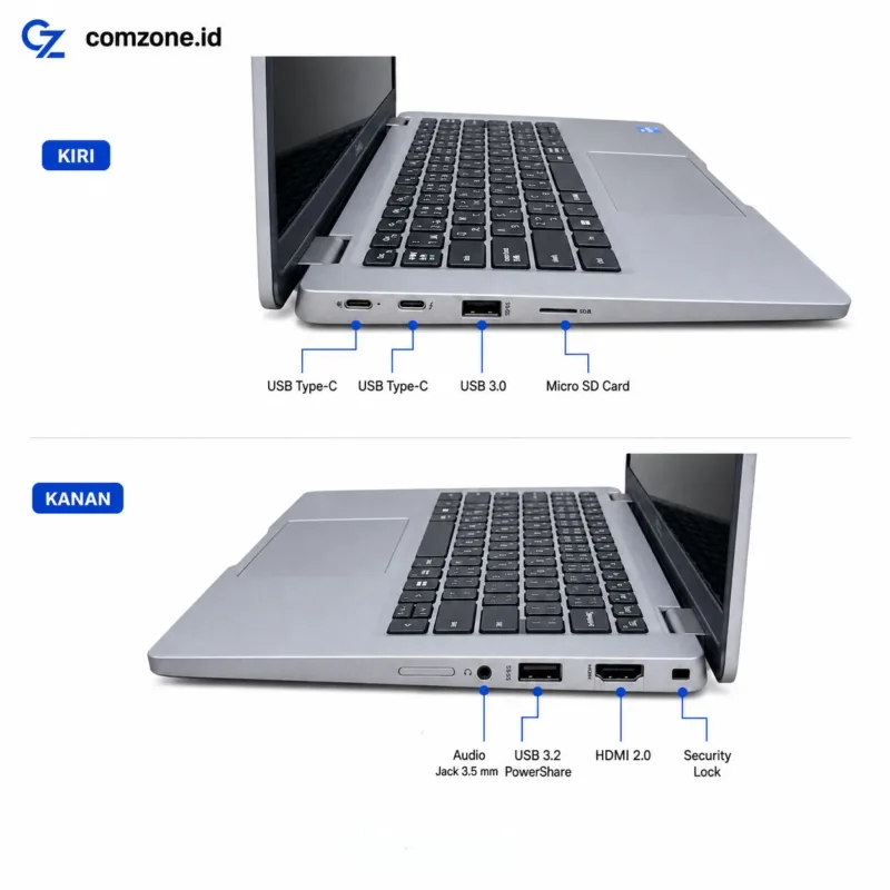 Laptop Dell Latitude 5320 Core i5 gen 11 RAM 16GB SSD 256GB Laptop Comzone.id - Galeri Produk 3